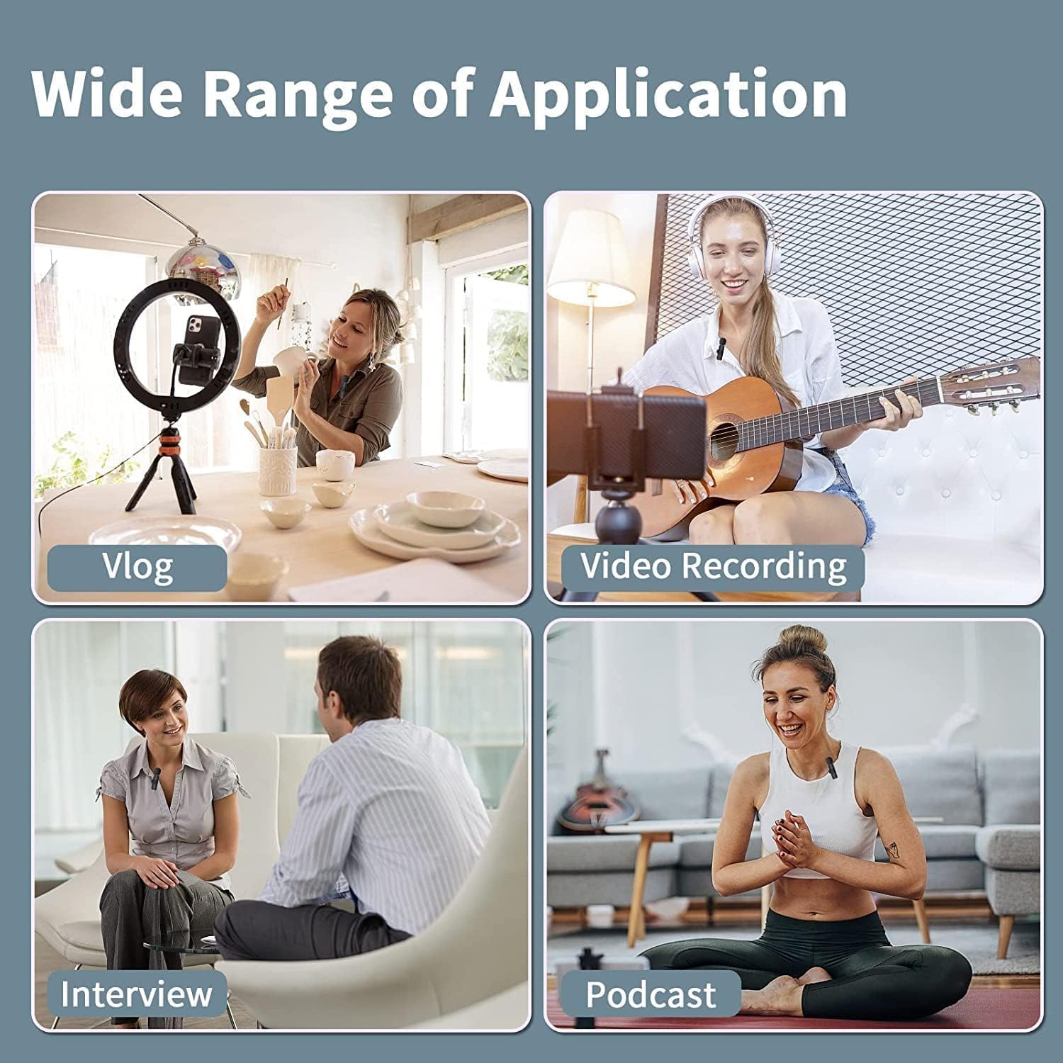 K9 Dual Wireless Lavalier Microphone | Plug & Play USB Type-C  Mic with Auto Sync & Noise Reduction